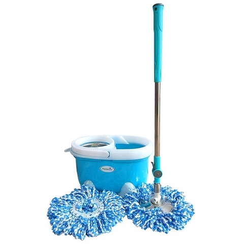 Bộ lau nhà lồng inox, mâm inox Homeeasy 666