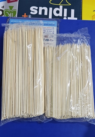 Xiên que tre 15cm/ 20cm/ 25cm (bịch ~500g)