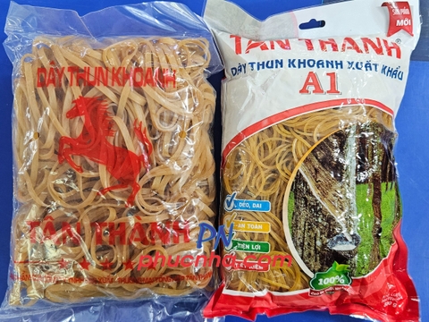 Dây thun khoanh xuất khẩu Tân Thành (0.5kg/ bịch)