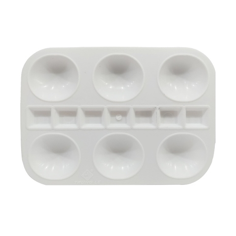 Khay, đĩa pha màu lớn 6 lỗ (10)