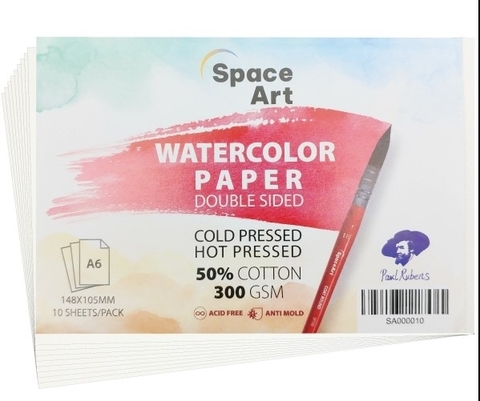 Giấy vẽ màu nước Space Art Paul Rubens 300gsm (Ý)