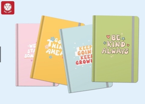 Sổ bìa cứng Hải Tiến 7871 Dream5 135x195mm 100gsm kẻ chấm