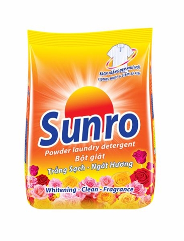 Bột Giặt Suro Mỹ Hảo 400g cam (21 túi/ thùng)