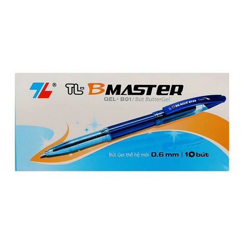 Bút bi gel Thiên Long GEL-B01 Bmaster 0.6mm (10)