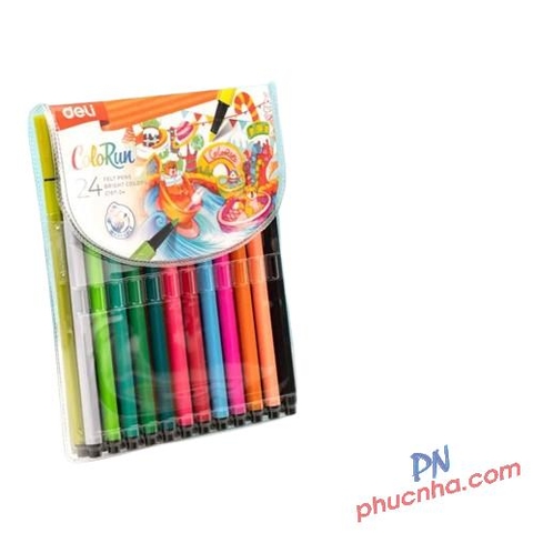 Bút lông màu Deli C157 24 màu