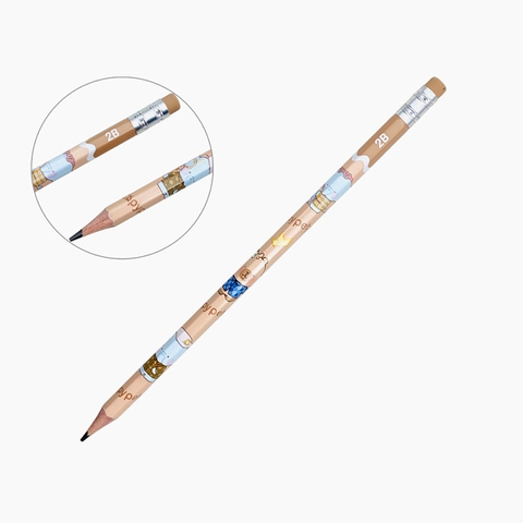 Bút chì 2B Deli C090-2B Capypets (12)
