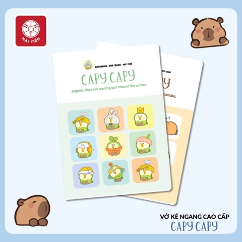 Tập SV Hải Tiến Capy Capy 7123 120trang 70gsm kẻ ngang (5/100)