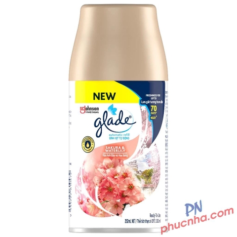 Chai xịt phòng tự động Glade 252ml