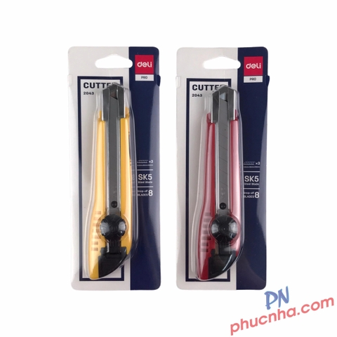 Dao rọc giấy lớn Deli 2043 18mm (12)