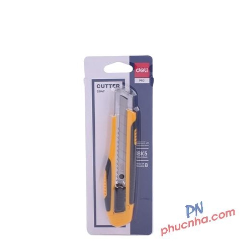 Dao rọc giấy lớn Deli 2047 18mm