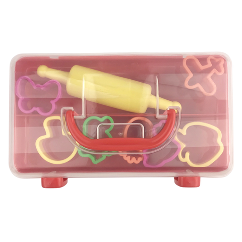 Đất nặn Kiddy Clay PX-550-7+7SM/R 7 màu + bộ sản phẩm 8 món