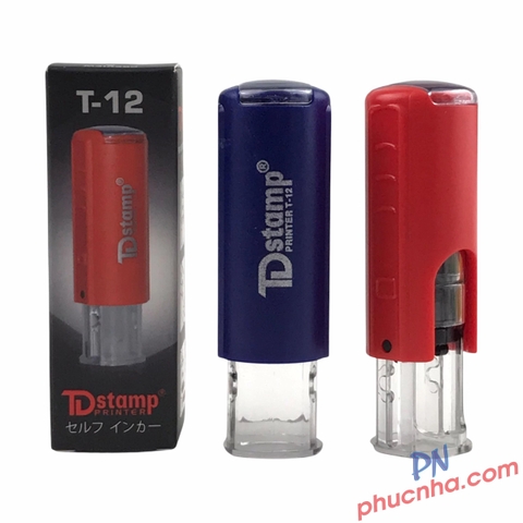 Dấu TD Stamp T-12 Φ10mm (Gồm nội dung)