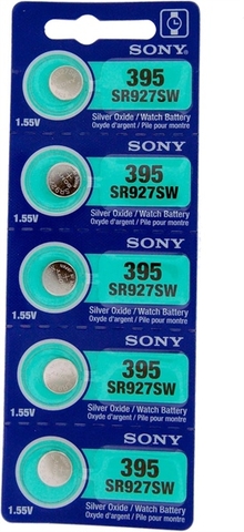 Pin 395, SR927SW, 927 1.55V Sony (5 viên/ vỉ)
