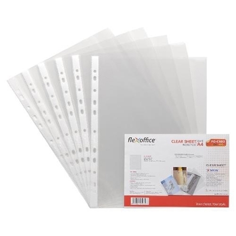 Bìa lỗ A4 TL Flexoffice FO-CS02 500g