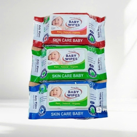Khăn ướt Baby Wipes đỏ 80g (50)