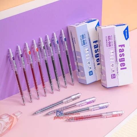 Bút gel Thiên Long Fasgel GEL-068 0.5mm (20)