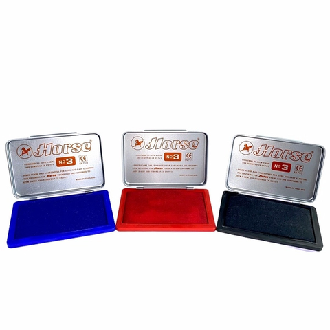 Hộp dấu kim loại Horse H03