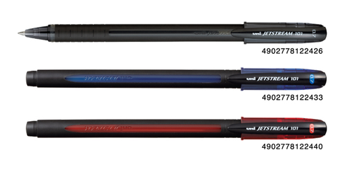 Bút bi Uniball SXN-101-07 Jetstream 101 nắp đậy 0.7mm, mực xanh (12)