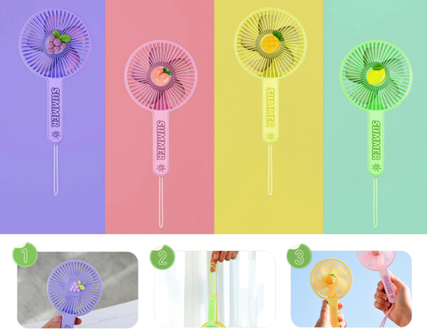 Quạt sạc cầm tay có dây YS2289