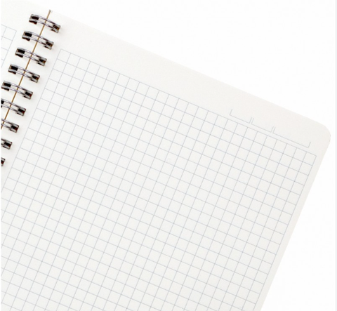 Sổ lò xo Hải Tiến Easy 160trang 100gsm kẻ caro giấy trắng ngà B5 9004 (50)