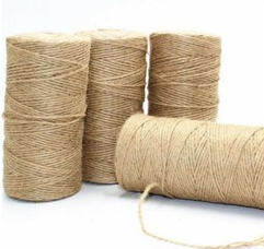 Dây thừng, dây cói bố nâu cuộn trụ (sợi 2mm 100 mét, 1.5mm 150 mét)