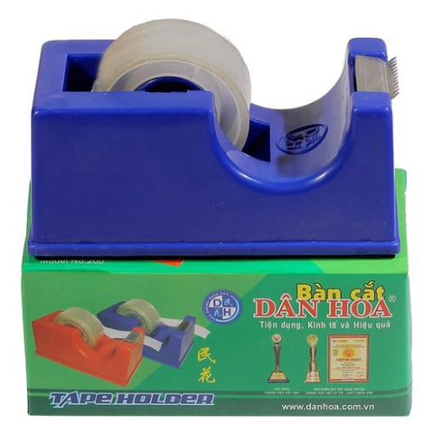 Bàn cắt băng keo văn phòng Dân Hoa No.200 lõi nhỏ (24)