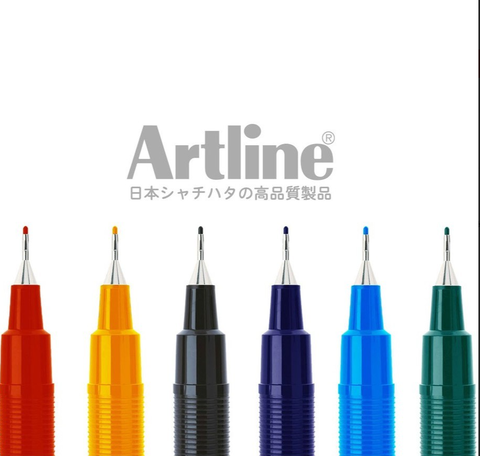 Bút lông kim Artline EK-200 ngòi 0.4mm (12)