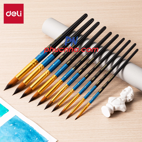 Cọ vẽ Deli C408 đầu nhọn (100)