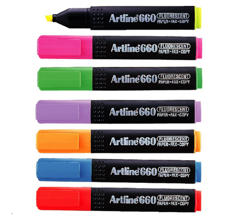 Bút dạ quang Artline EK-660, 1.0 - 4.0mm (12)