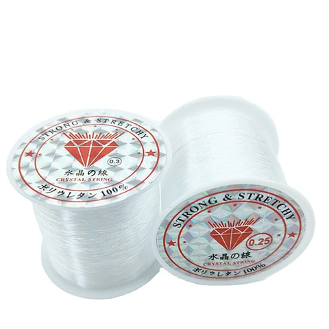 Dây cước sợi nhỏ co dãn, day nylong cuộn