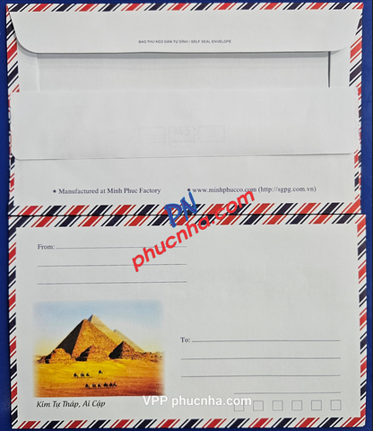 Bao thư sọc bưu điện (keo tự dính) MP 11x19cm 70gsm (20 cái/x)