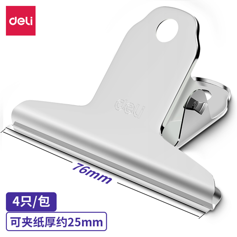 Kẹp inox Deli 9533 76mm, 9532 102mm, 9531 145mm