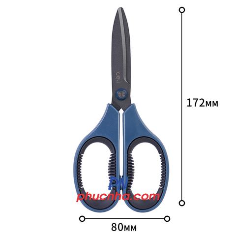 Kéo văn phòng Deli 77754 cao cấp 170mm (12)