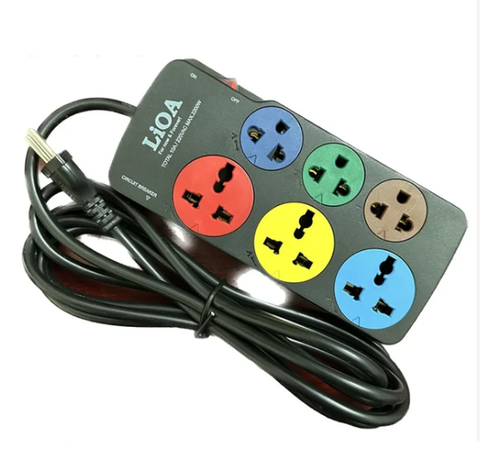 Ổ cắm kéo dài Lioa 3D3SN3.2 (3m x 6 ổ 3)