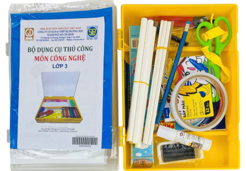 Bộ dụng cụ thủ công môn Công Nghệ lớp 3 TBGD (20)