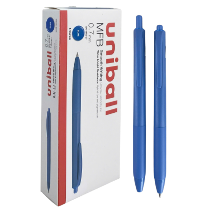 Bút bi Uni-ball SN-MFS-07 Semi gel, mực xanh, 0.7mm (Chính hãng) (12)