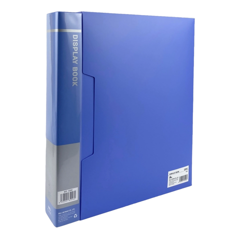 Bìa 100 lá nhựa có hộp Deli 5200 A4 (6)