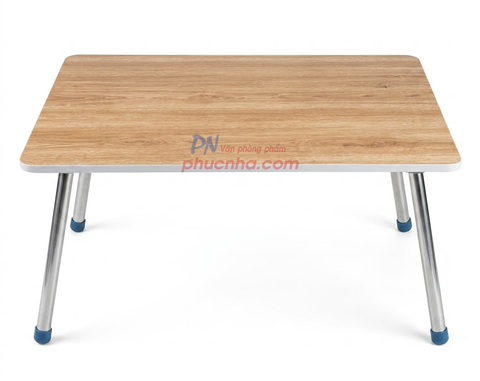 Bàn xếp vân gỗ chân ống (thường) - Bàn học gấp gọn học sinh, sinh viên | 30cm x 50cm x 20cm / 39 cm x 60cm x 30cm / 50cm x 70cm x 30cm 