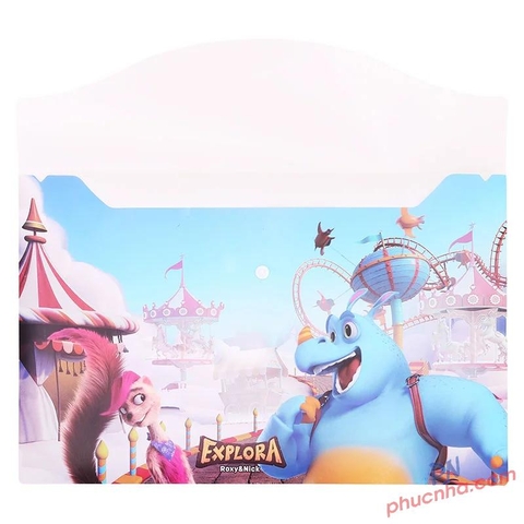 Bìa nút F4 Explora Deli 65302