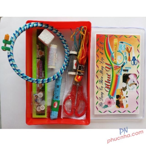 Bộ thực hành thêu may lớp 4,5,6 Như Ý