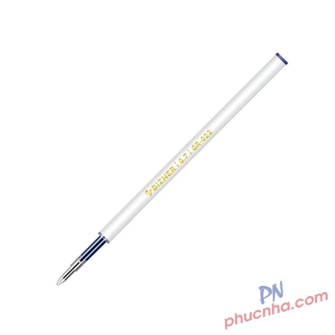 Ruột bút gel bấm 0.7 Bizner GR-022 (20) xanh