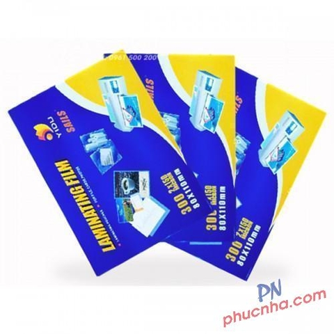 Nhựa ép 80x110mm 150mic YIDU (Bằng lái, BHYT)