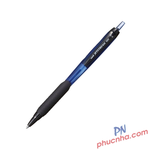 Bút bi bấm Uniball SXN-101-07 Jetstream 0.7mm, mực xanh (12)