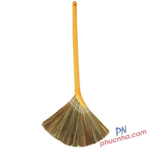 Chổi quét nhà cỏ bông cán nhựa (loại dày đặc biệt)