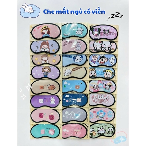 Che mắt ngủ in hình cute (không gel) có mai viền Shui Zhi Lian AP18