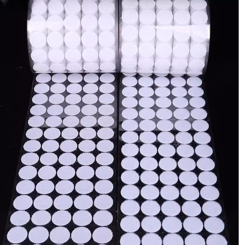 Băng keo gai xé chấm tròn (Velcro) 2cm (50 cặp)