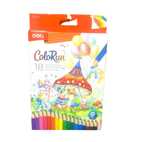 Bút chì màu Deli Colorun C130-18 18 màu (12)