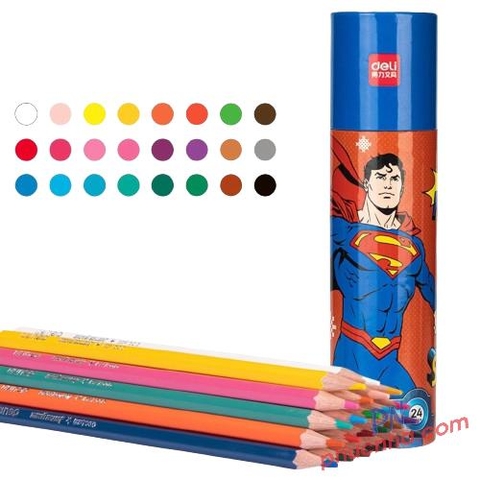 Bút chì màu Deli HE2000 lon