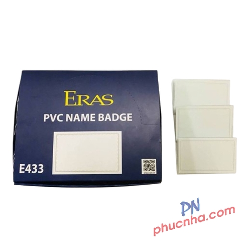 Bảng tên kim cài Eras E433 (50 Cái/ hộp)