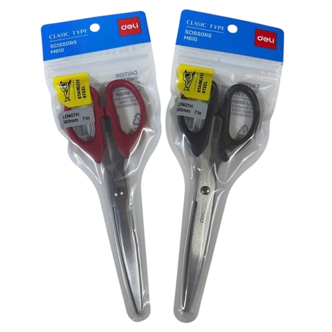 Kéo văn phòng Deli M610 180mm (12)